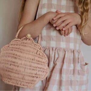 Olliella Rattan Shell bag for kids